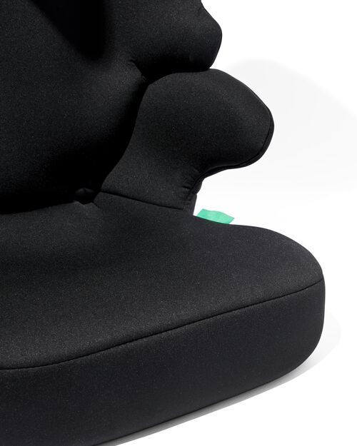 siège auto junior 106-150cm noir à pois blancs