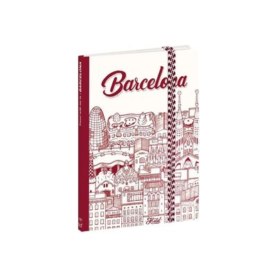 Quo Vadis Doctor Paper - Carnet de notes à élastique 10 x 15 cm - ligné - Barcelone
