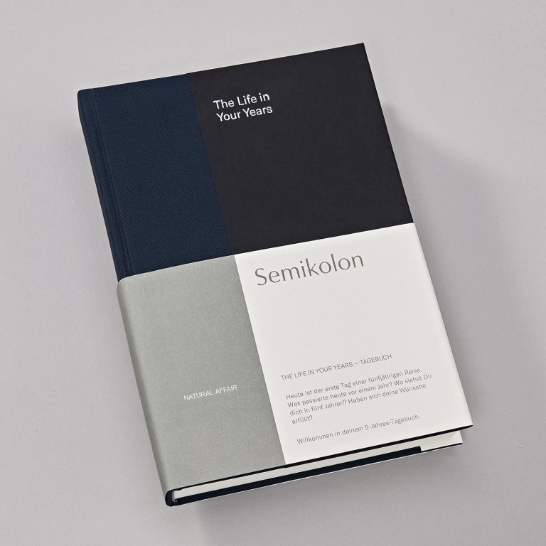 Semikolon Fünfjahrestagebuch
