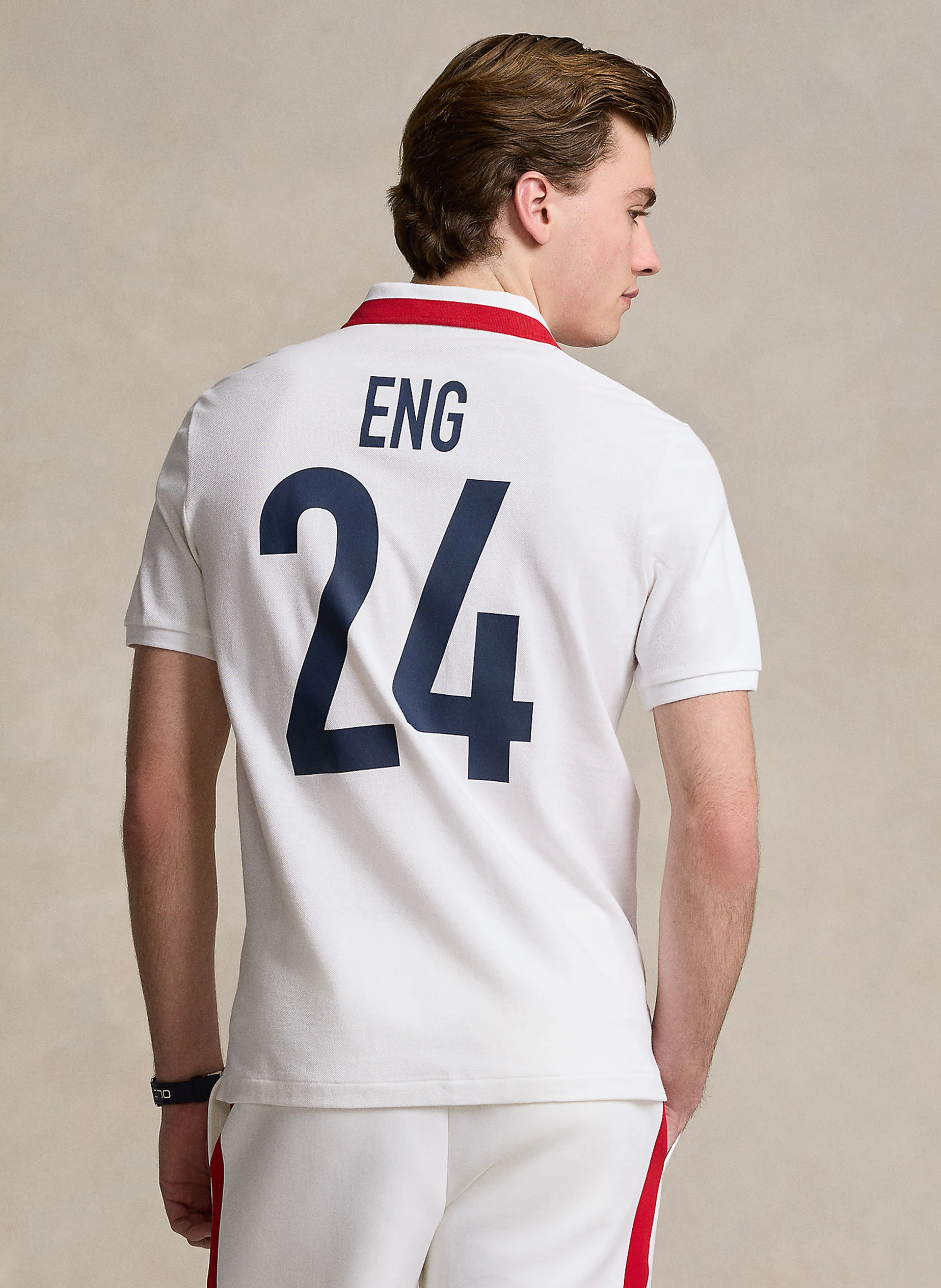 Polo regular-fit en coton | Blanc