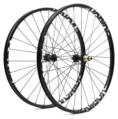 Paire de roues Evoride EvoCross 29 - Blanc - 1495gr - 15x110 / 12x148 - Shimano Micro Spline - 6 trous - 2022