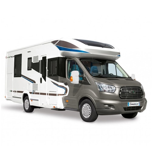 Coques de rétros HTD Blanches Ford Transit de 2014 à 2025