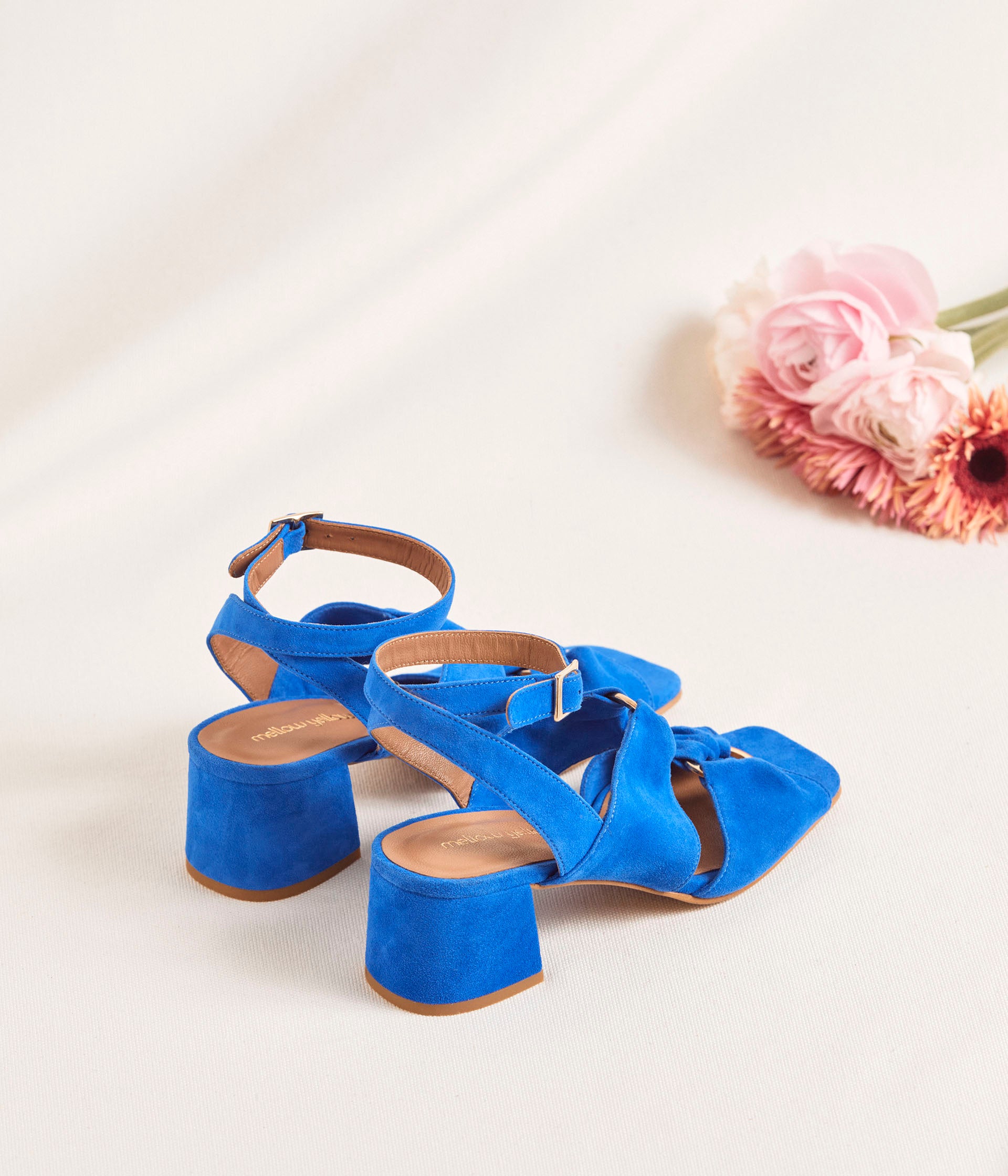 Sandales bleues Sonny