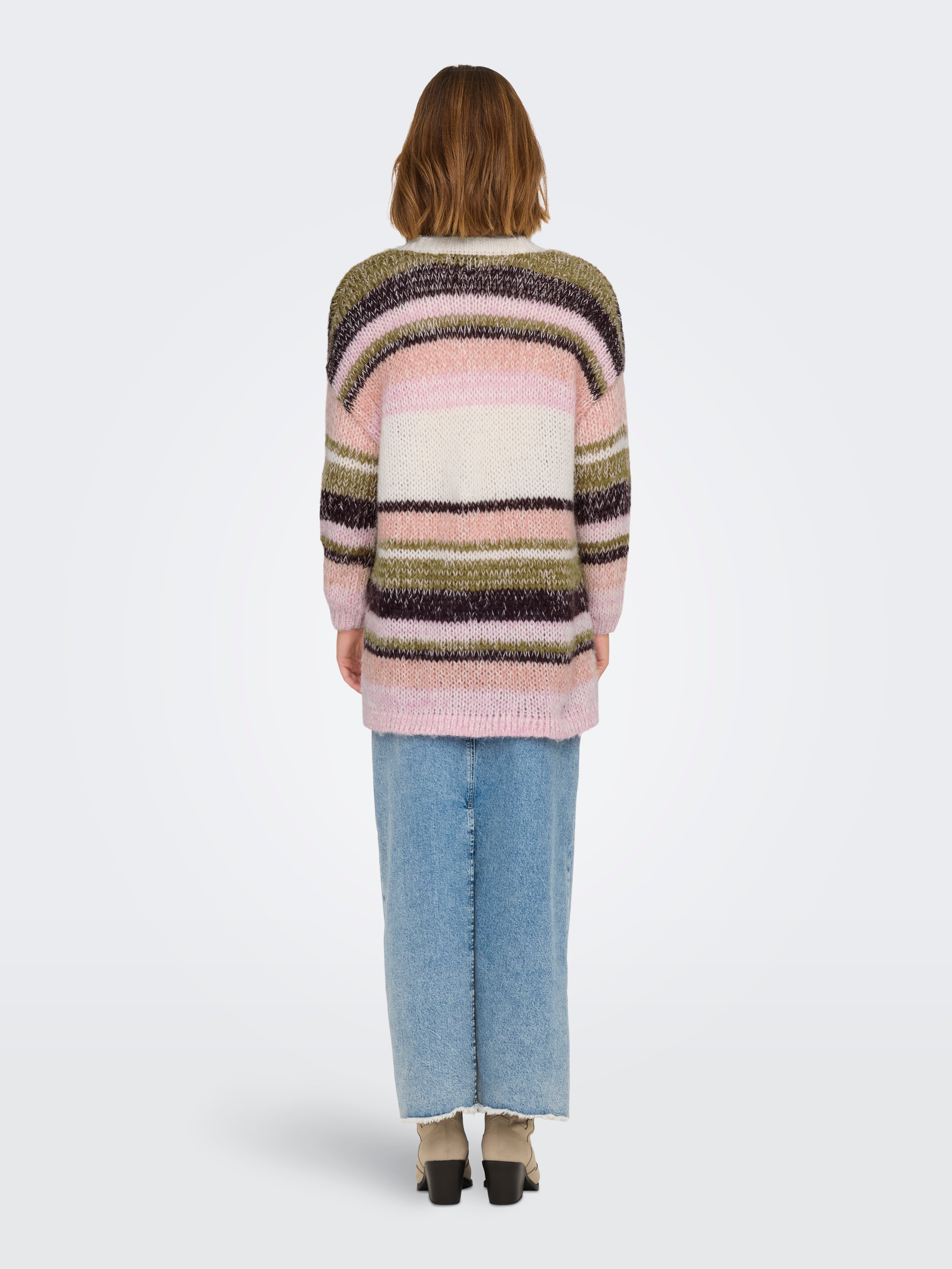 ONLALYSSA Strickjacke Whitecap Gray