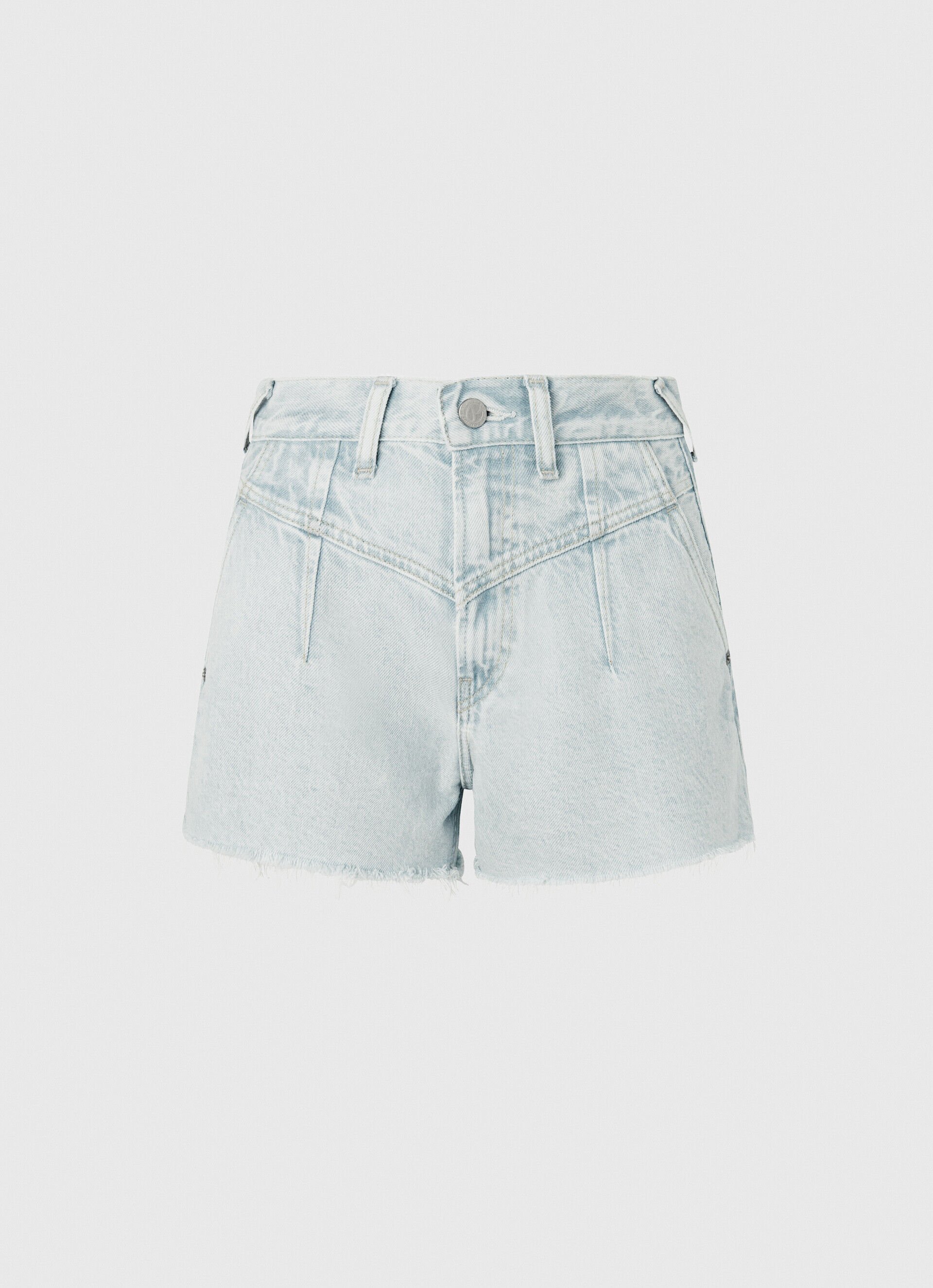 CALÇA JEANS CURTA CORTE REGULAR - jeans