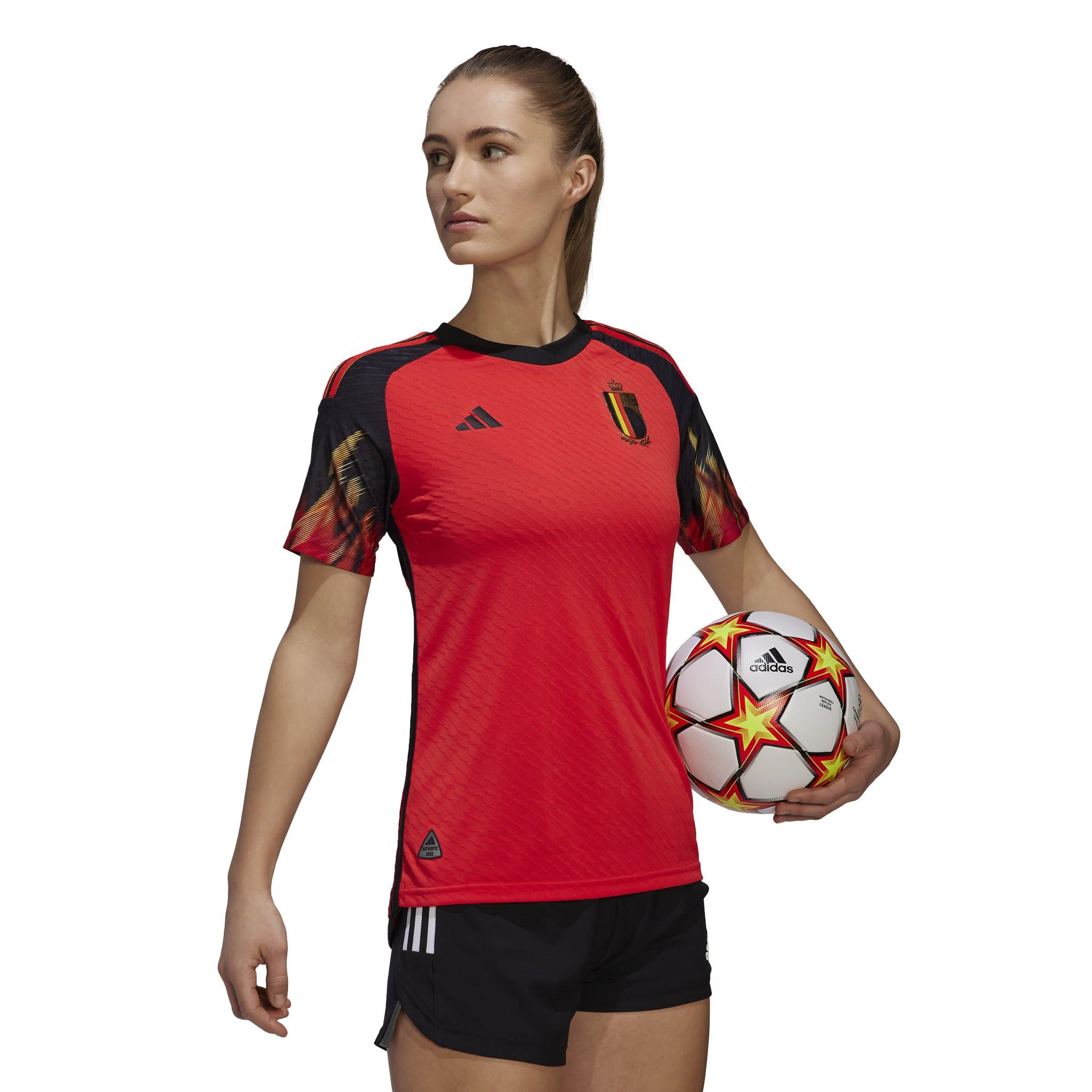 adidas Belgium Authentic Home Shirt 2022 Womens