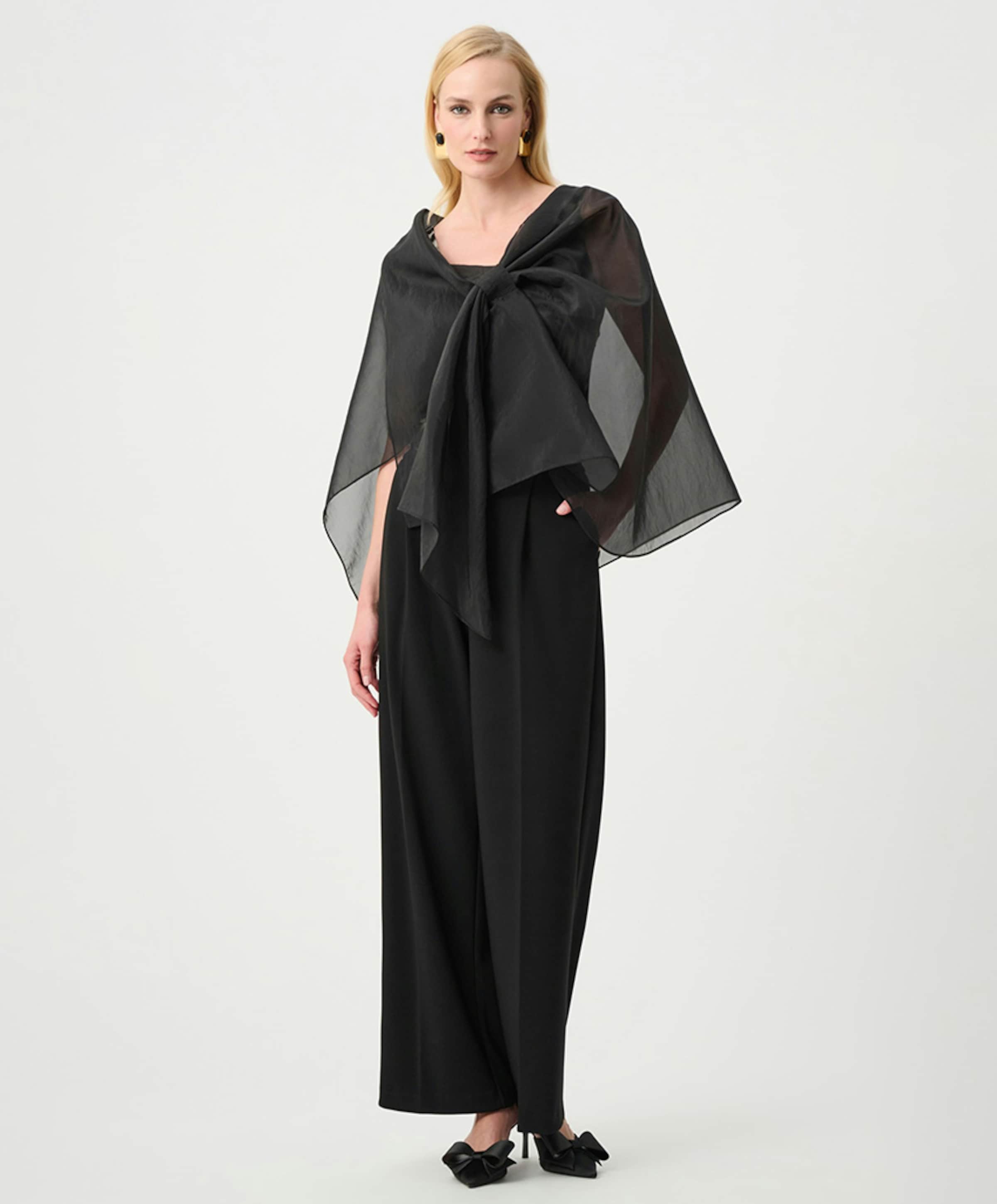 Joseph Ribkoff Dames cape zwart