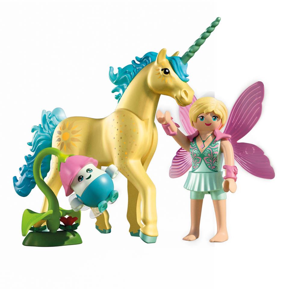 PLAYMOBIL verzameleenhoorn: Zonneschijnbloesem met fee 71842