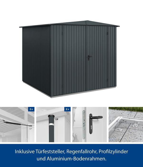 Hörmann Berry-Gerätehaus Classic-S Typ 2,