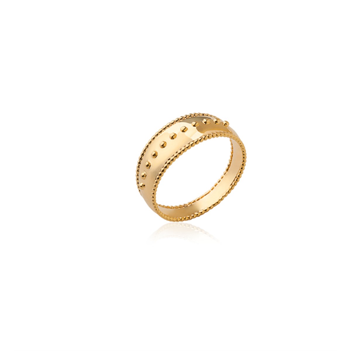 Bague en plaqué or jaune VICTORIA - Bijoux Privés Discovery