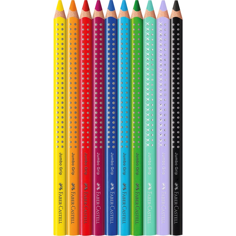 Faber-Castell<br>Jumbo Farveblyanter Unicorn