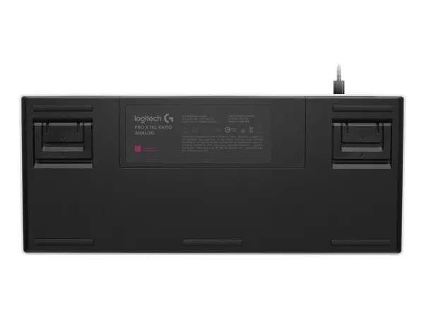 Logitech G PRO X RAPID - Tastatur - TKL - bagbelyst - USB - QWERTY - US International - tastkontakt: Linear - hvid