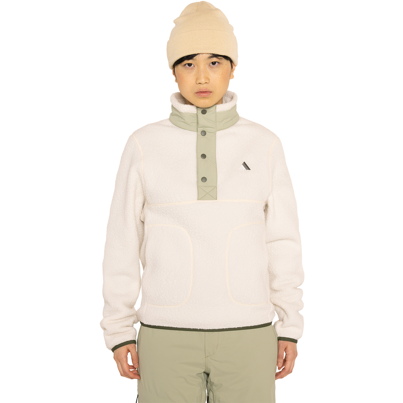 Armada Skiwear Fleece Popover KENLEM cream-macha | Midlayer & Fleecejacken | Skibekleidung | Herren | XSPO-Fashion