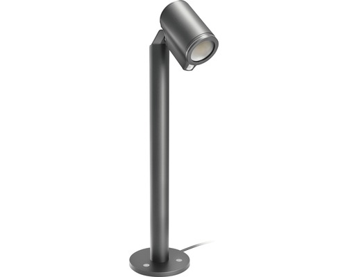 Steinel LED Sensorspot 7,9W 512 lm 3000K warm wit, app-gestuurd, Spot Way SC antraciet