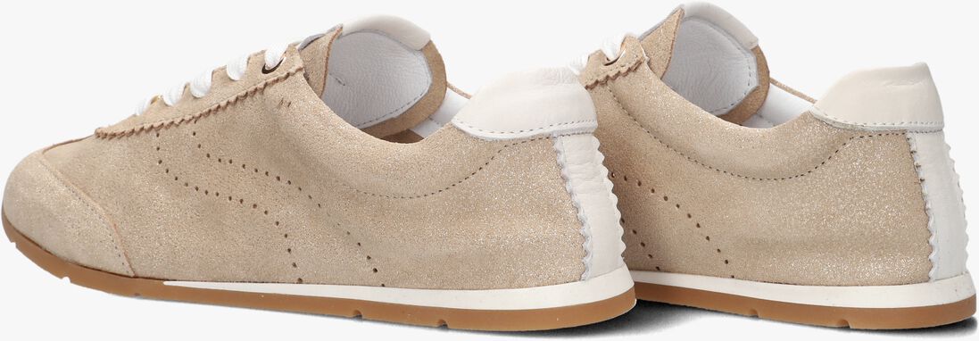 gouden unisa lage sneakers dara