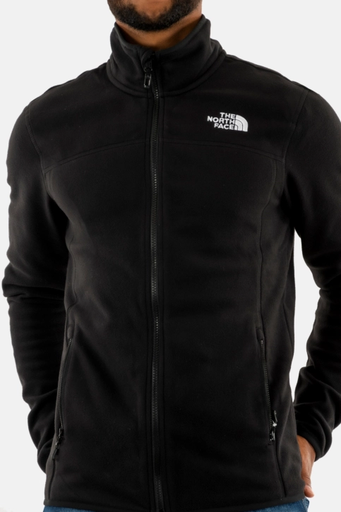 Gilets cardigans the north face 100 glac fz 4h01 black-npf