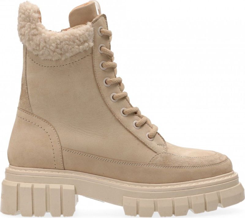 Maruti - 66.1613.02 - Enkellaarsjes - Beige - Suède