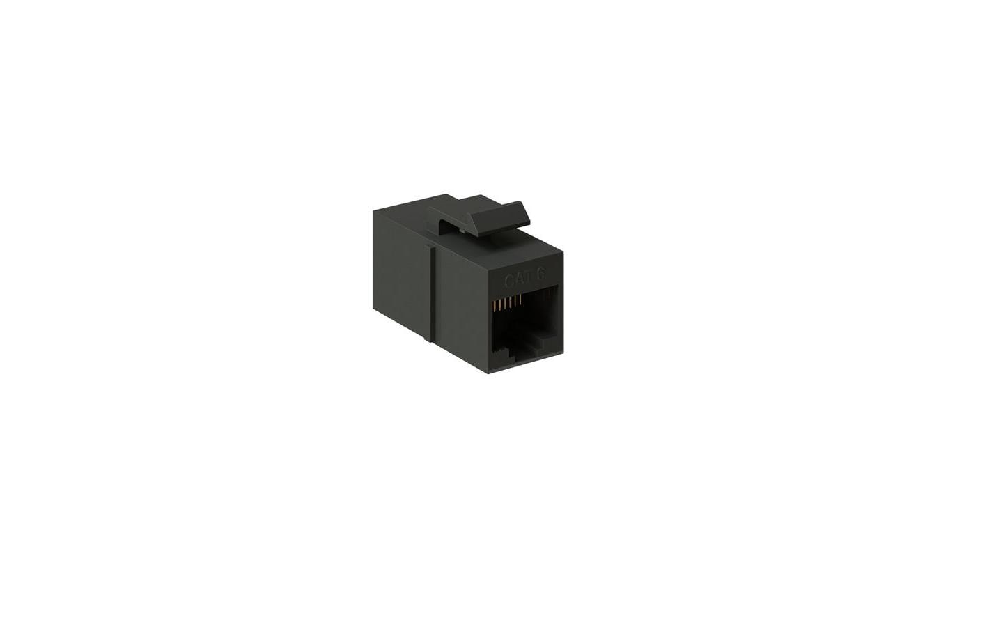 Modul 1x RJ45 Cat 6 UTP ungeschirmtMultimedia-Zubehör Einsatz