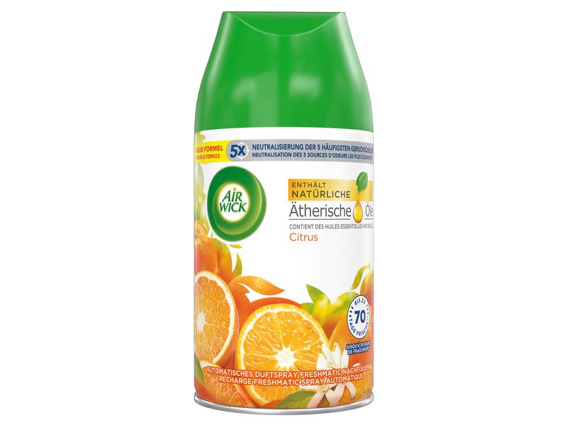 Air Wick Freshmatic Nachfüller Citrus Geruchsneutralisation und frischer Duft mit ätherischen Ölen