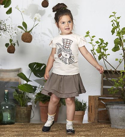 En Fant T-Shirt - Gate - Rosameliert m. Print