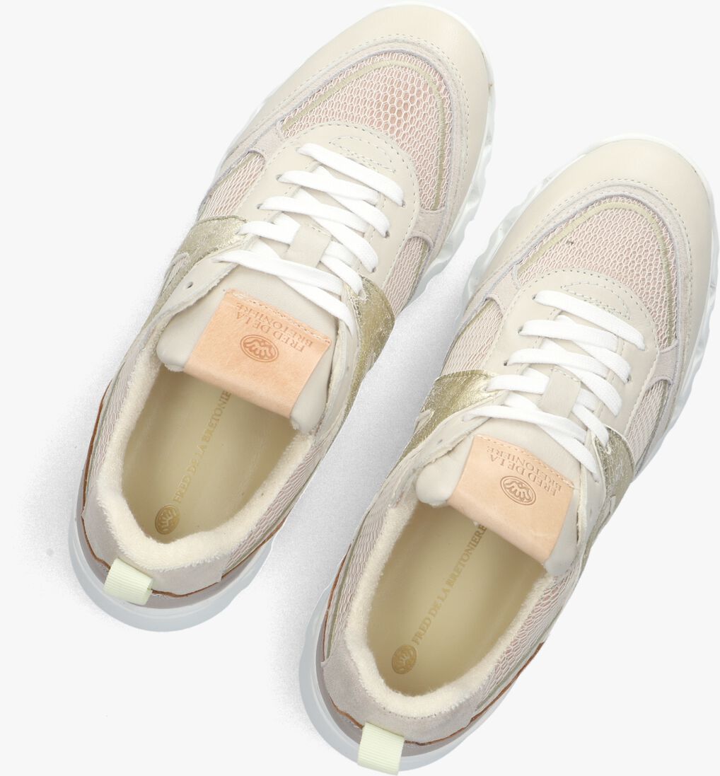 beige fred de la bretoniere lage sneakers nona eef