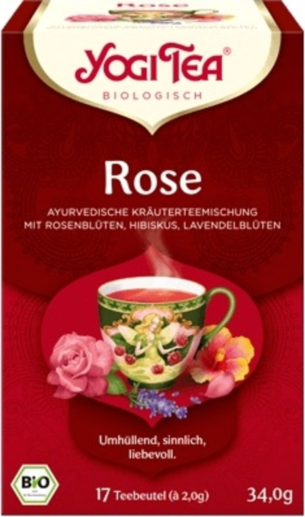 Yogi Tea  Rose Bio, 34 g