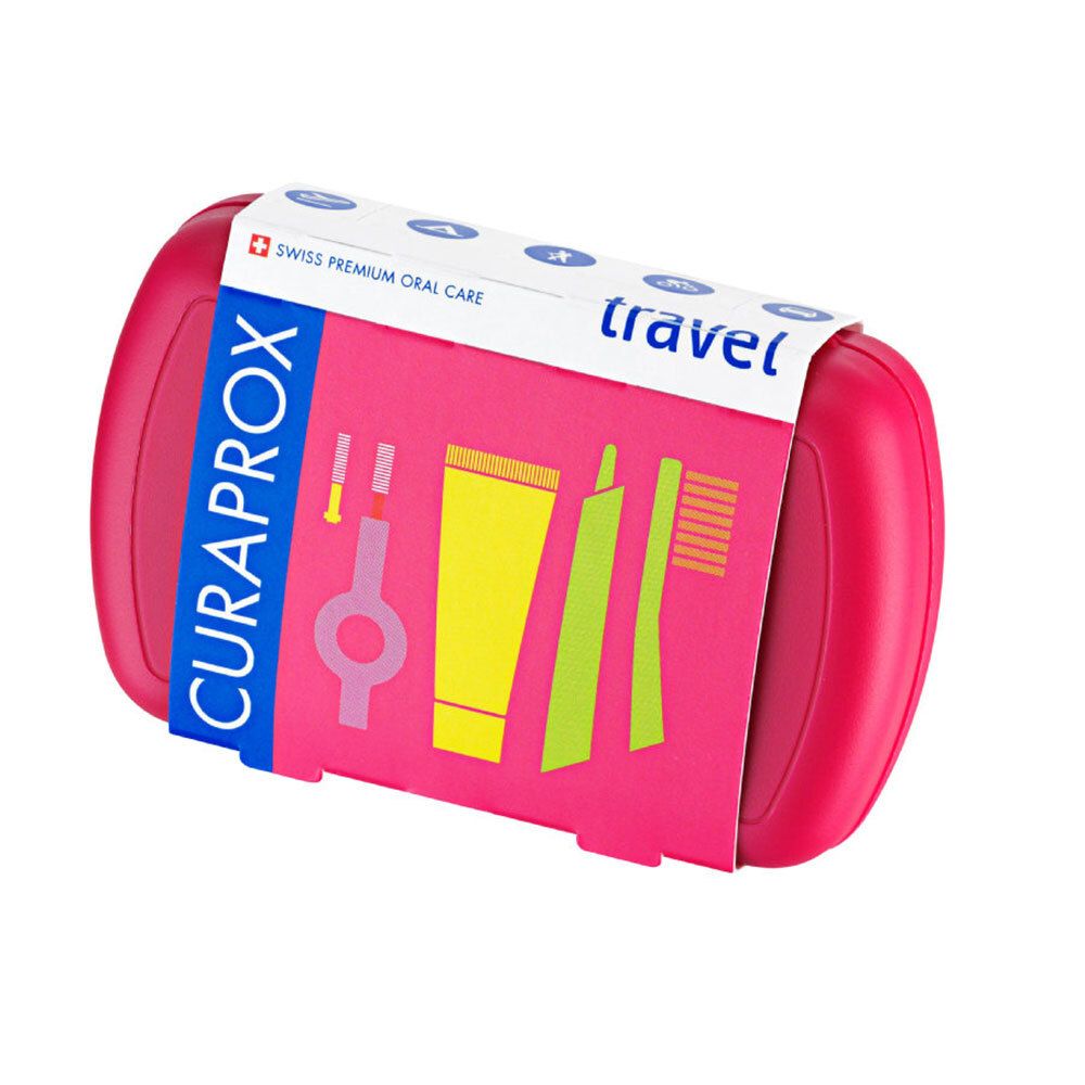 CURAPROX Reiseset rot
