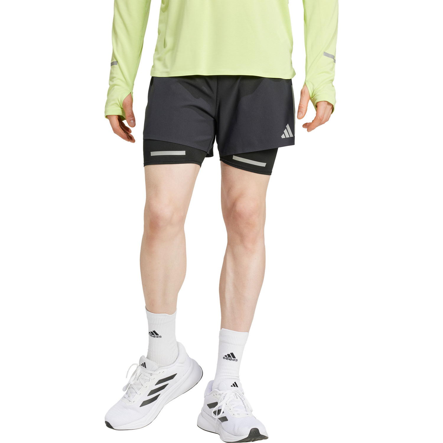 adidas Ultimate High Visible 2in1 Short Heren