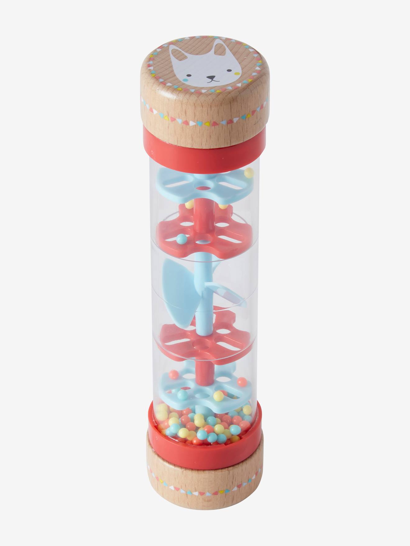 Pau de chuva multicolorido