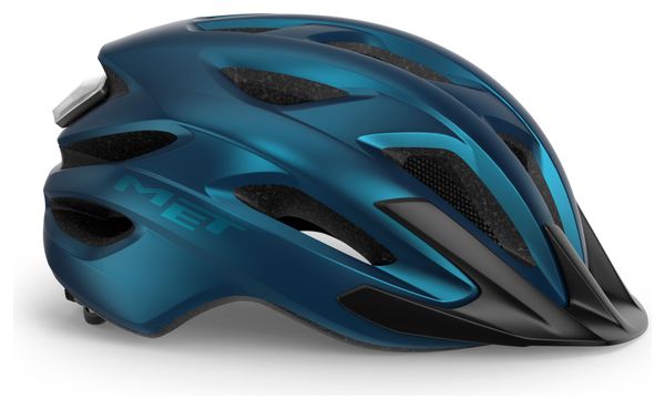 Casque MET Crossover Bleu Metallic Mat