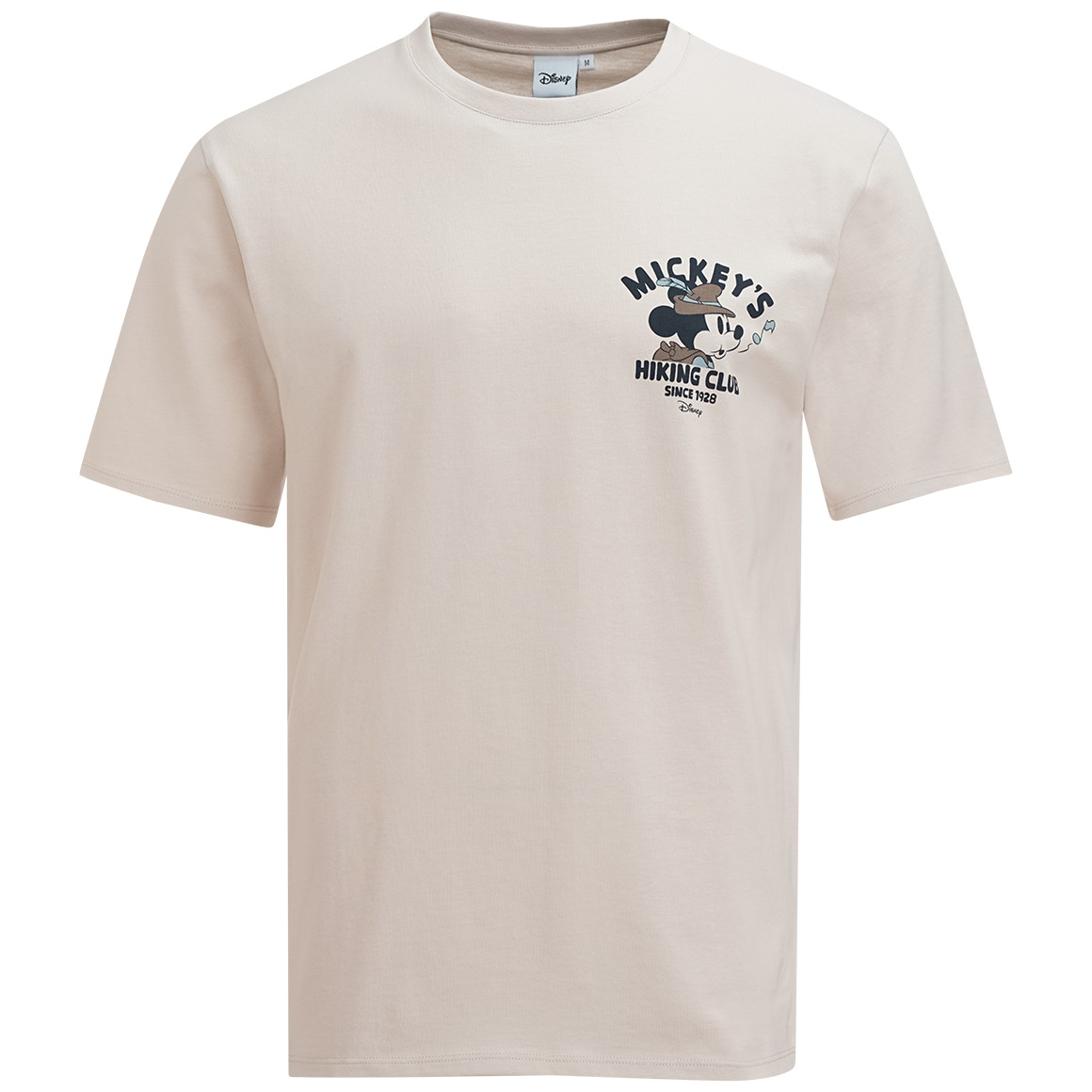 Jonas Nielsen Micky Maus T-Shirt mit Rücken-Print beige