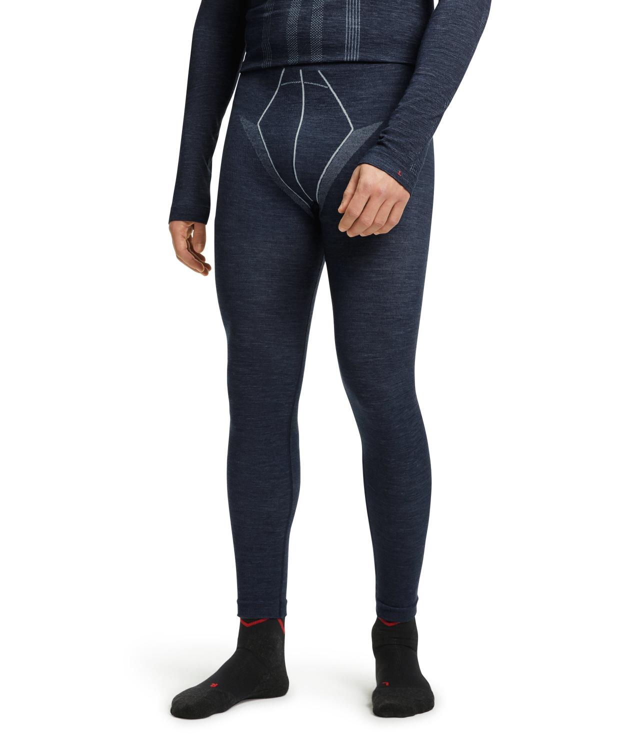 Falke Wool-Tech Long Tights Regular Space Blue