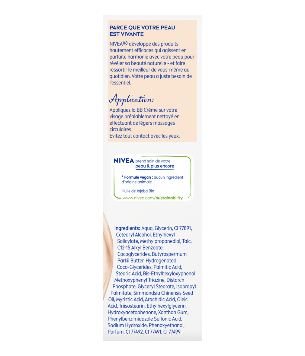BB CRÈME 5 EN 1 HYDRATATION 24 H TEINTE CLAIRE