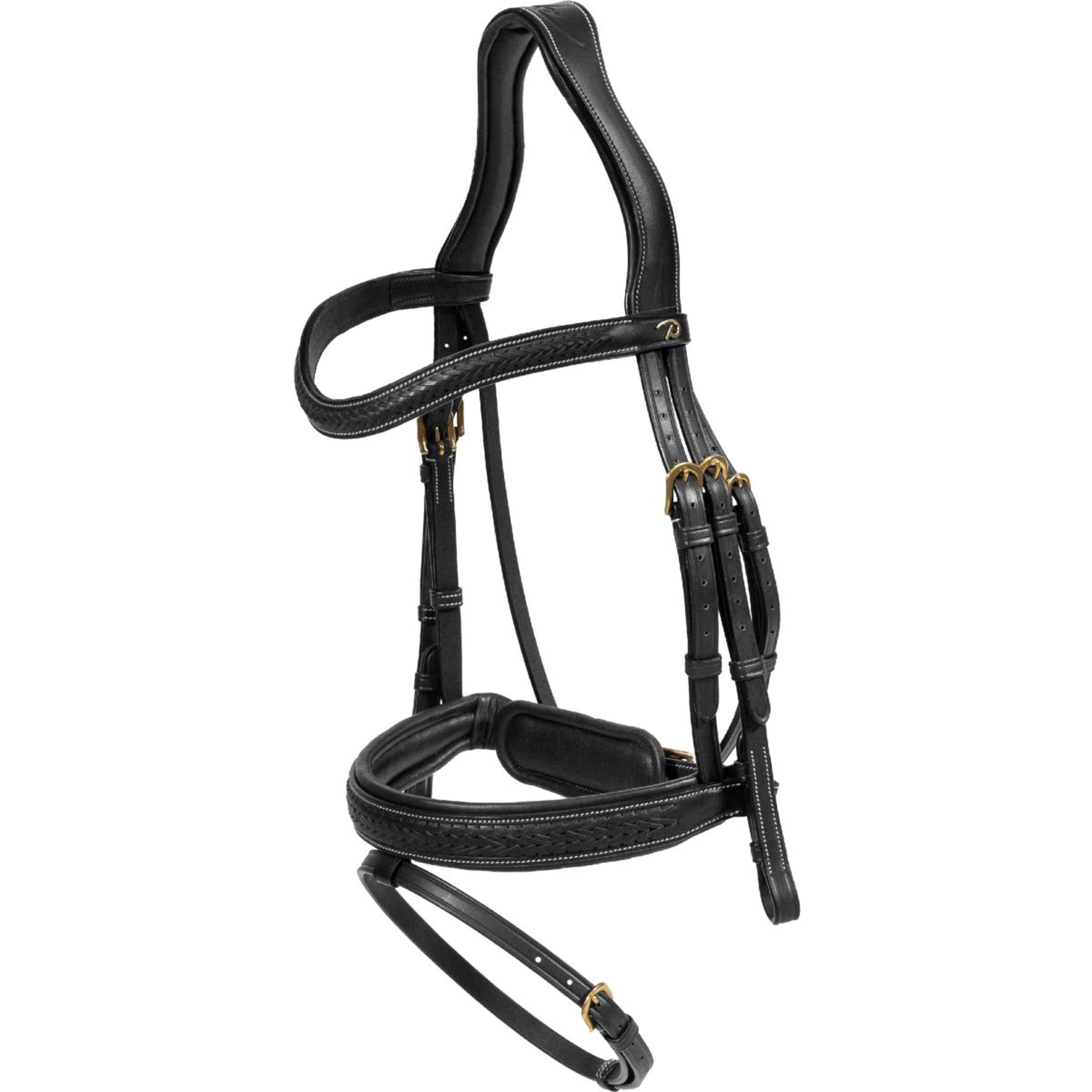 Dyon Hoofdstel Pull-Back Gewoven Zwart