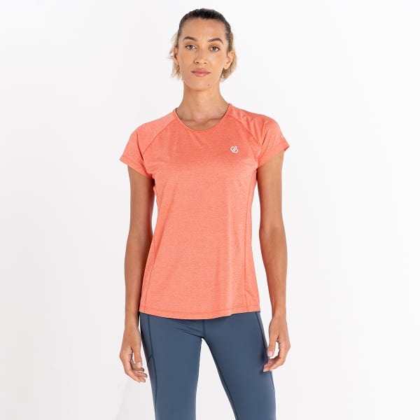 T-shirt randonnée DARE 2B W CORRAL TEE NEON PEACH MARL