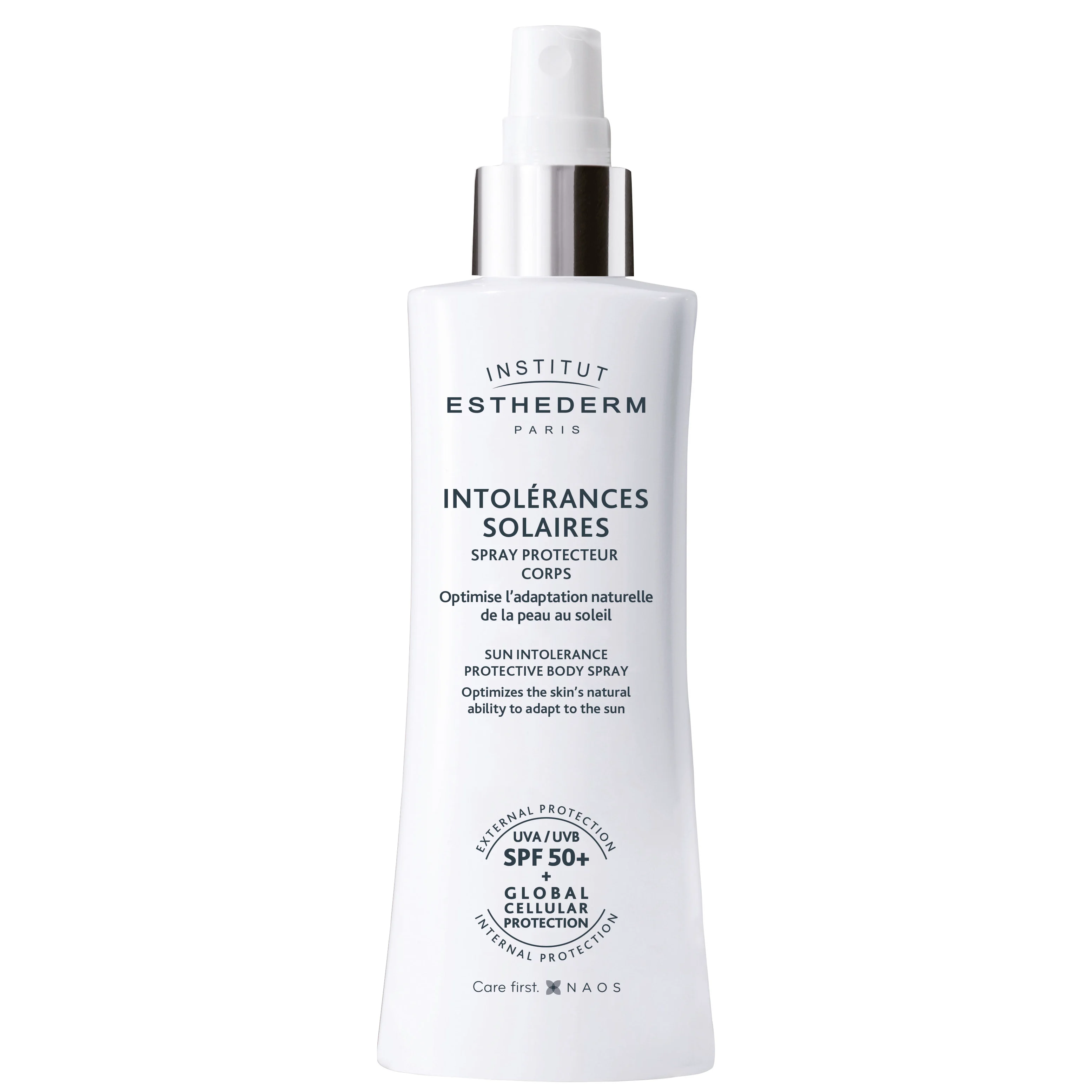 INTOLERANCES SOLAIRES CORPS SPF50+ |