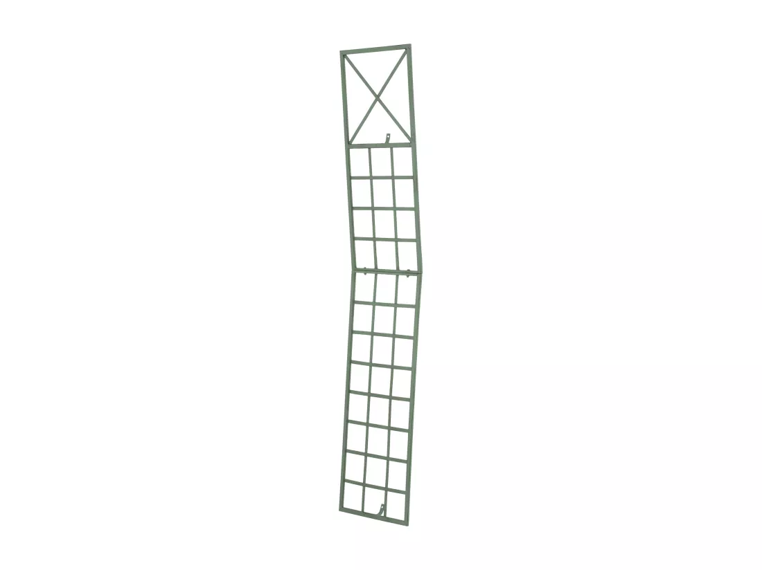 Lot de 2 Treillis - Métal & Métal - Vert antique - Trigo