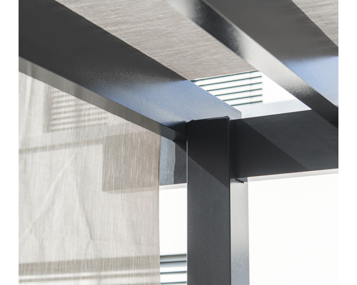 Pergola, tuinpaviljoen SOJAG Yamba 10x16 445,5 x 251,8 cm antraciet