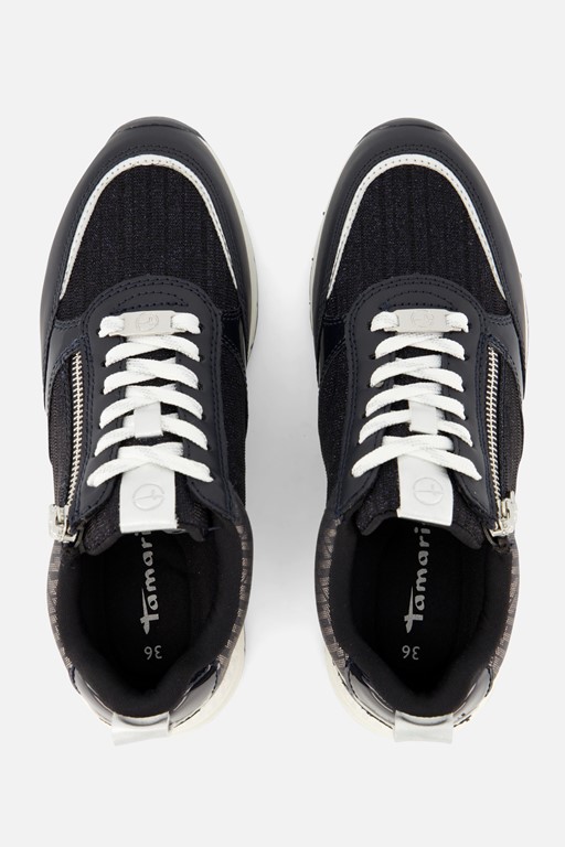 Tamaris Essential Sneakers beige Textiel