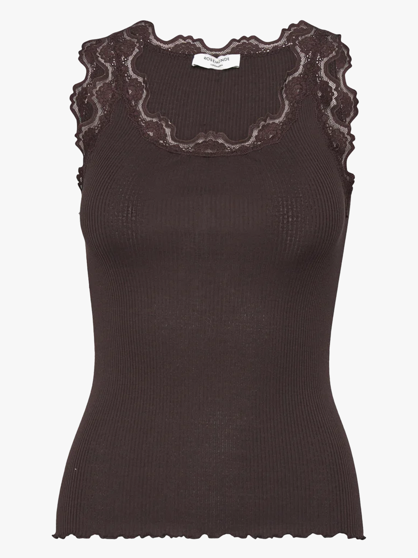 Babette Silk Top With Lace