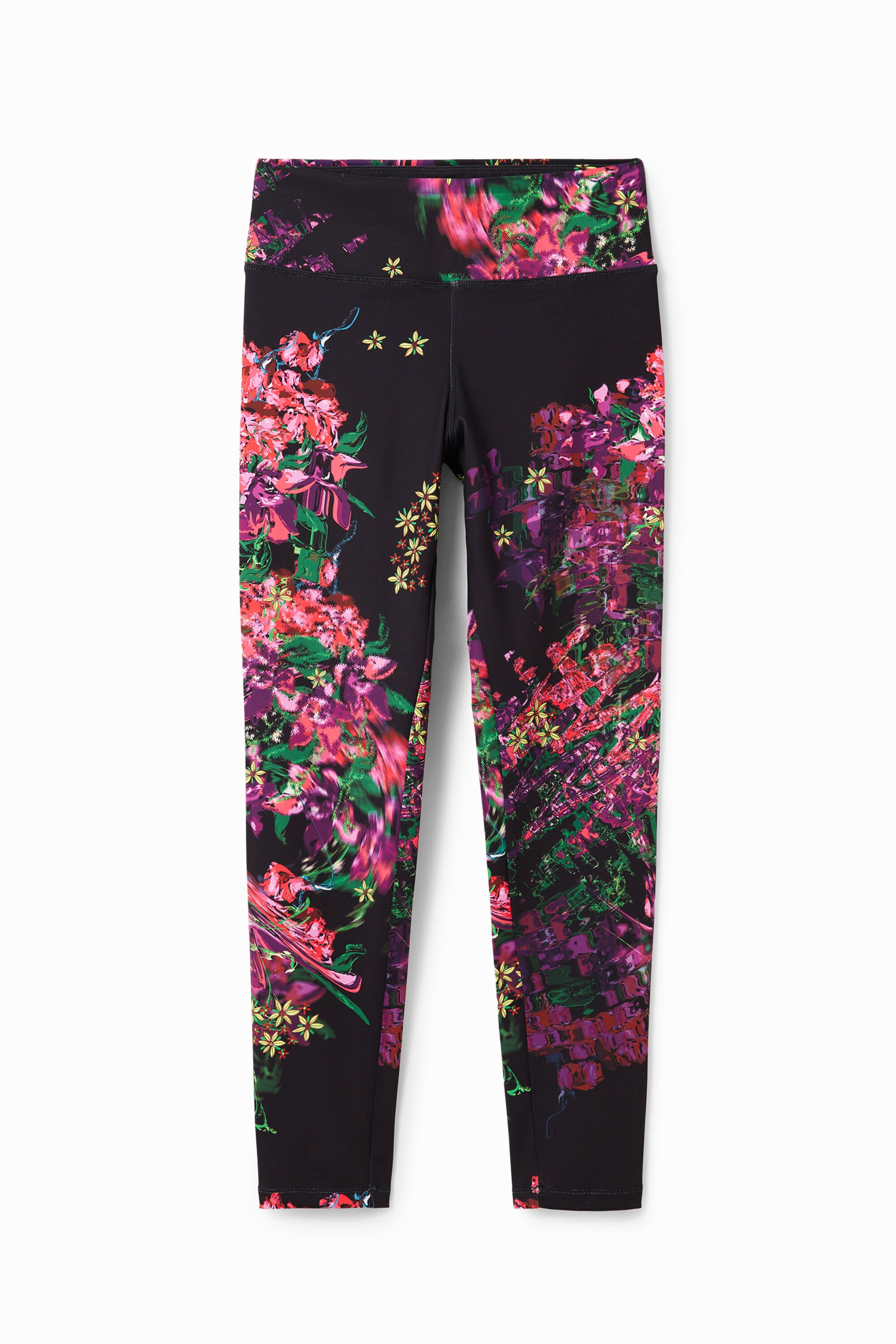Legging sport fleurs