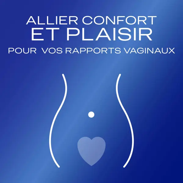 Durex Gel Lubrifiant Sensitive - Lubrifiant Confort à Base d'Eau - 100ml