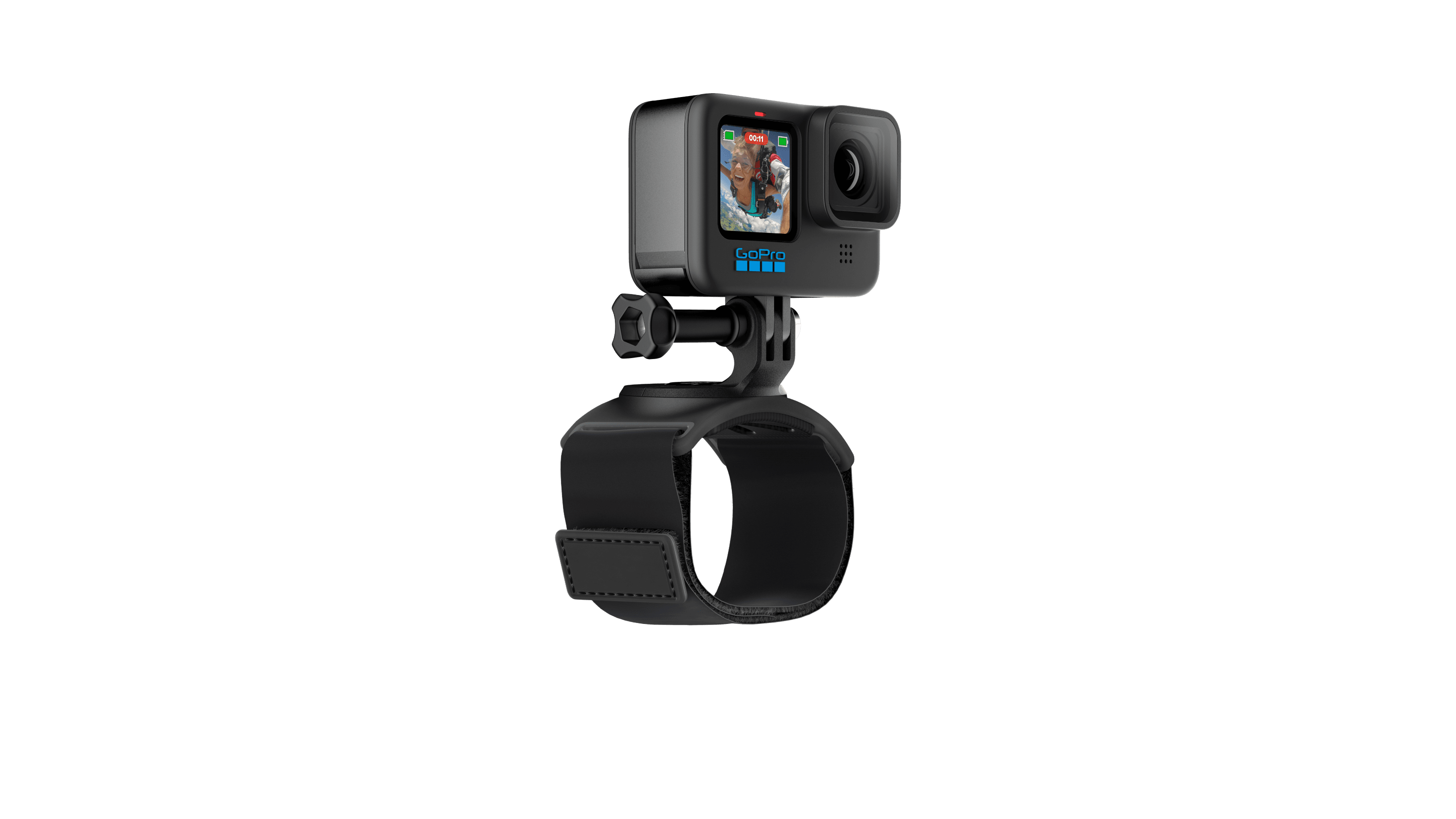 Hand- + Armband(Verstellbare Kamerariemen + 360°-Drehung)