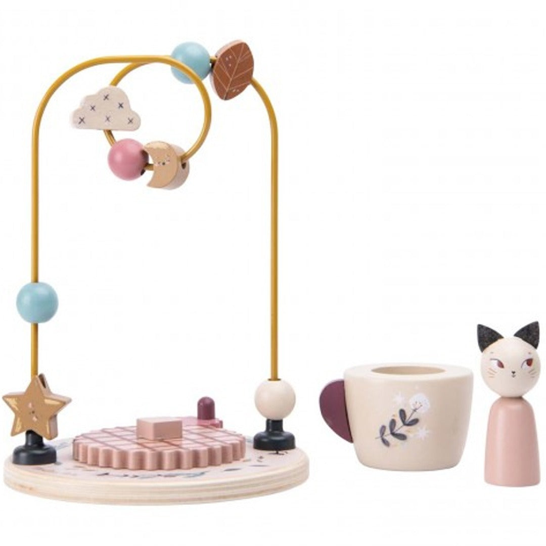 Moulin roty stapeltoren en kralenframe