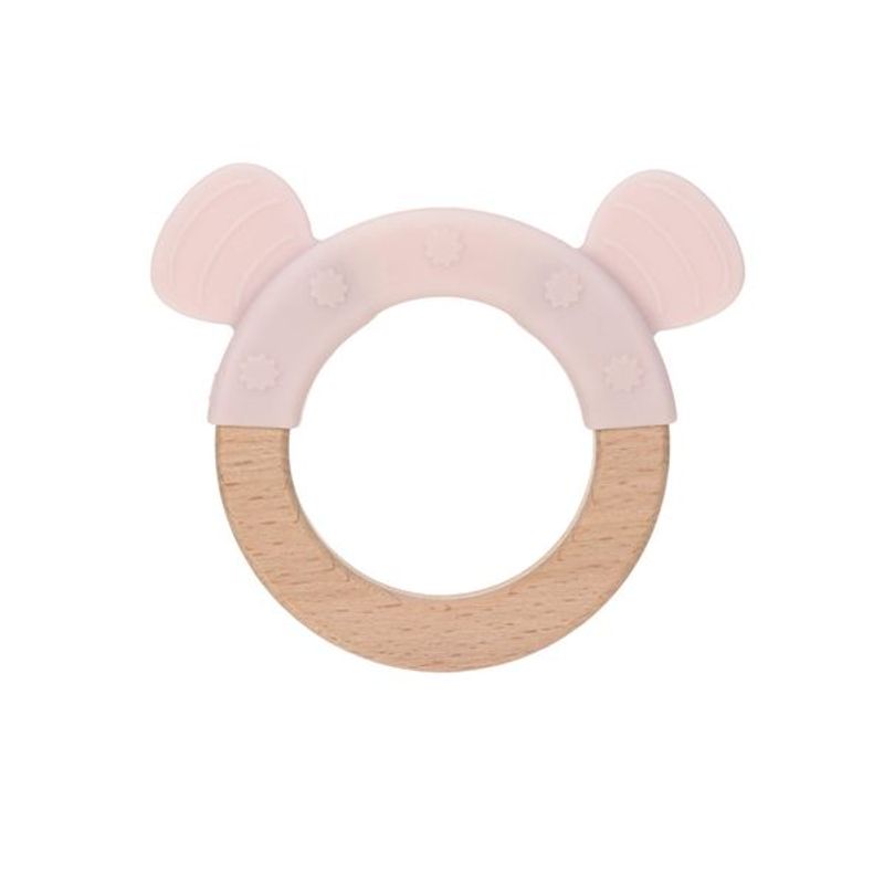 Lässig Bitering i Tre og Silikon, Little Chums Mouse