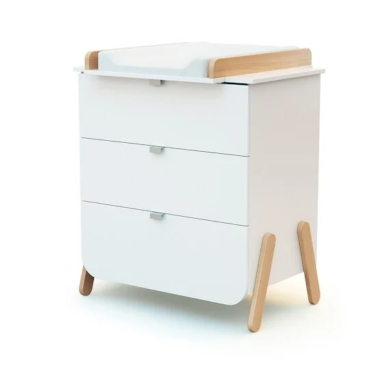 Pirate Commode à Langer   Blanc et Hêtre        de               AT4