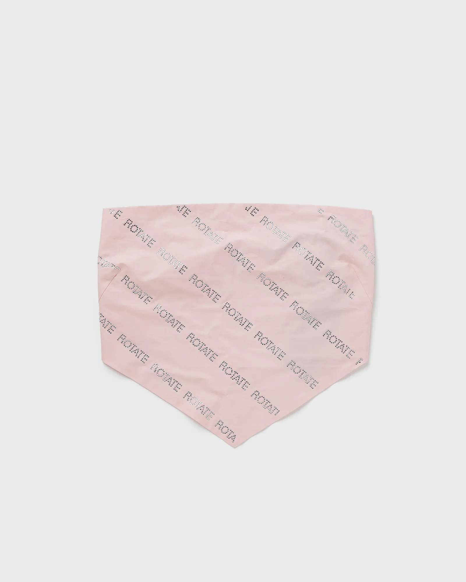 ROTATE Birger Christensen Crystal Poplin Crop Top
