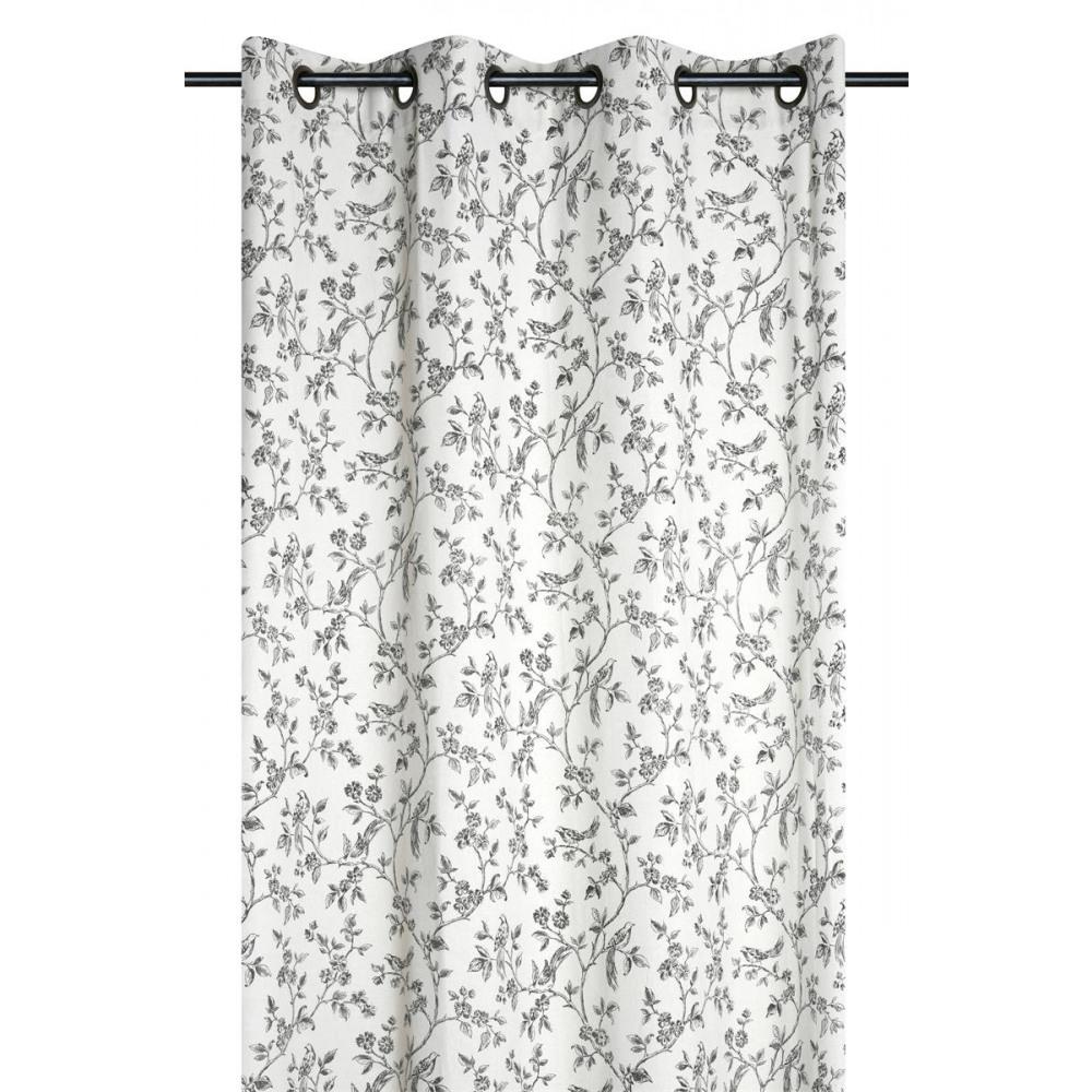 CLARINE RIDEAU 140X260CM ECRU