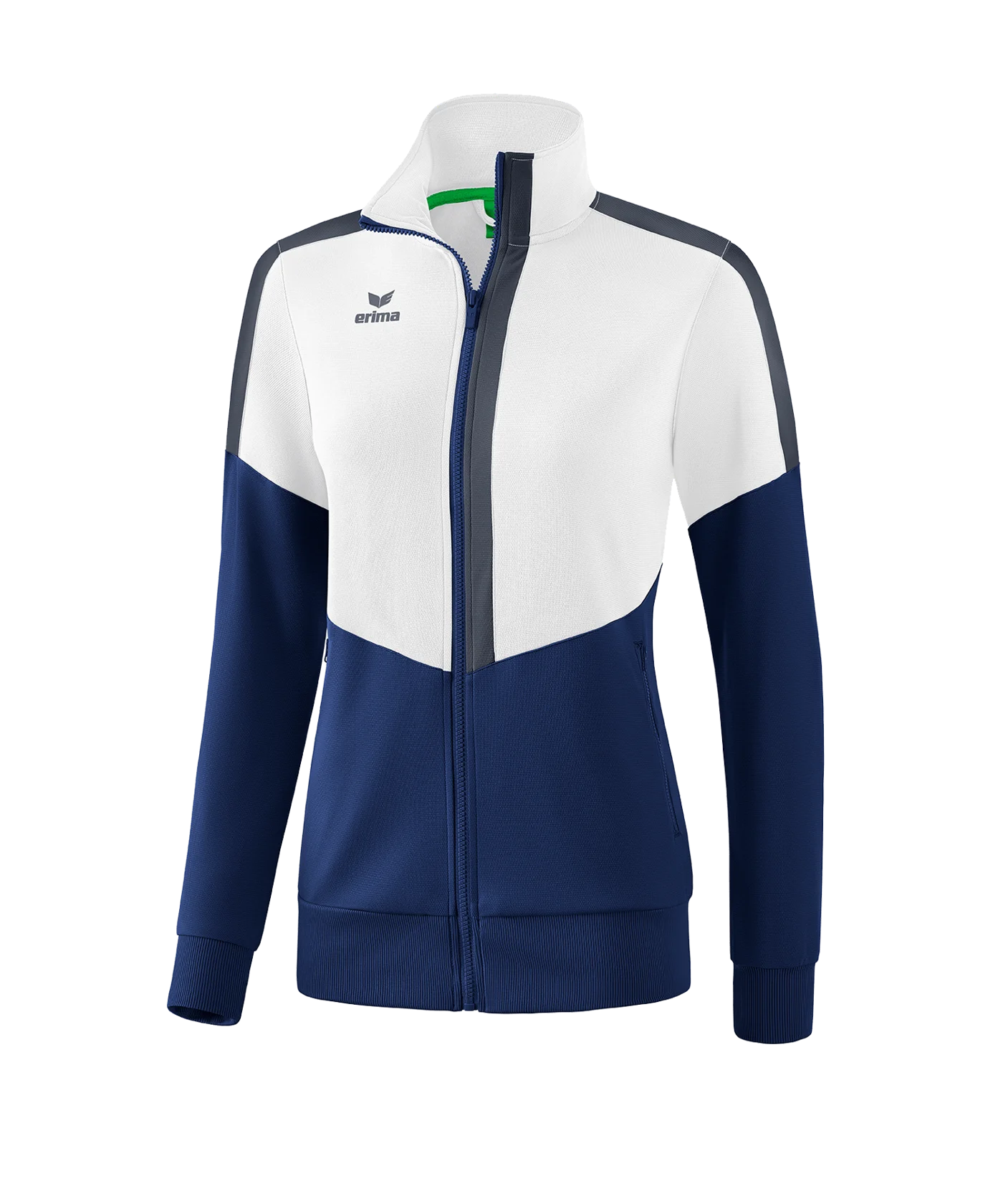 Erima Squad Trainingsjacke Damen Weiss Blau
