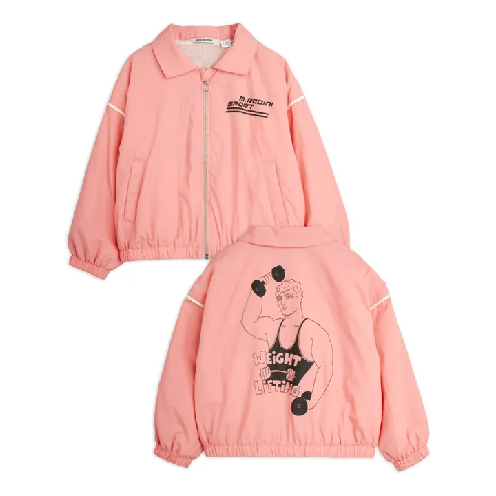 Mini Rodini Veste Bodybuilder Matière Recyclée | Rose